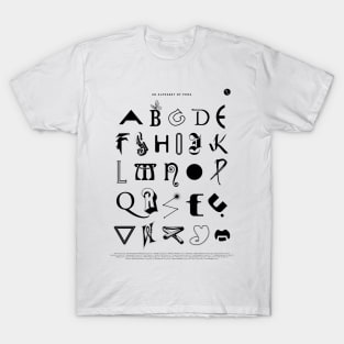 An Alphabet of Prog T-Shirt